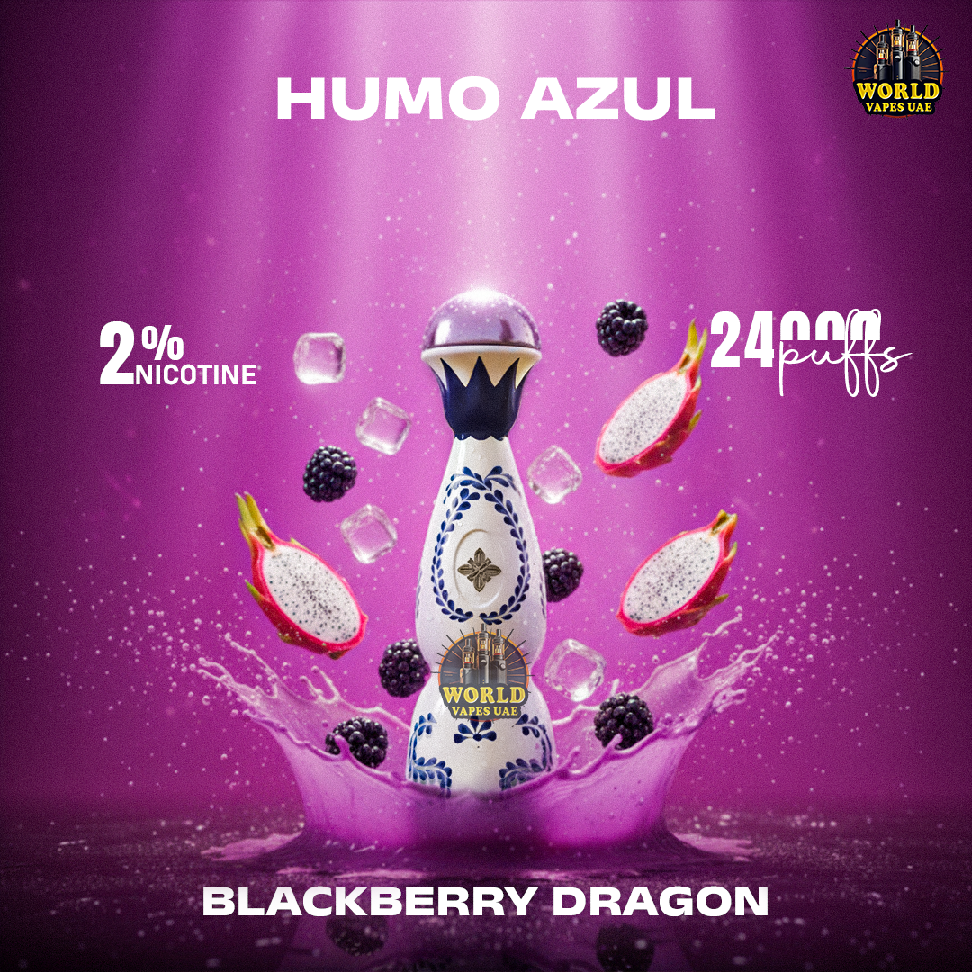 HUMO AZUL Blackberry Dragon disposable vape 24000 puffs 2% nicotine