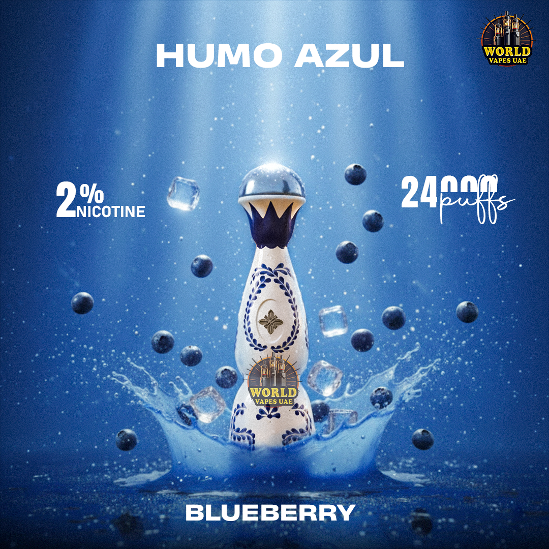 HUMO AZUL Blueberry disposable vape 24000 puffs 2% nicotine