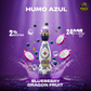 HUMO AZUL Blueberry Dragon Fruit disposable vape 24000 puffs 2% nicotine