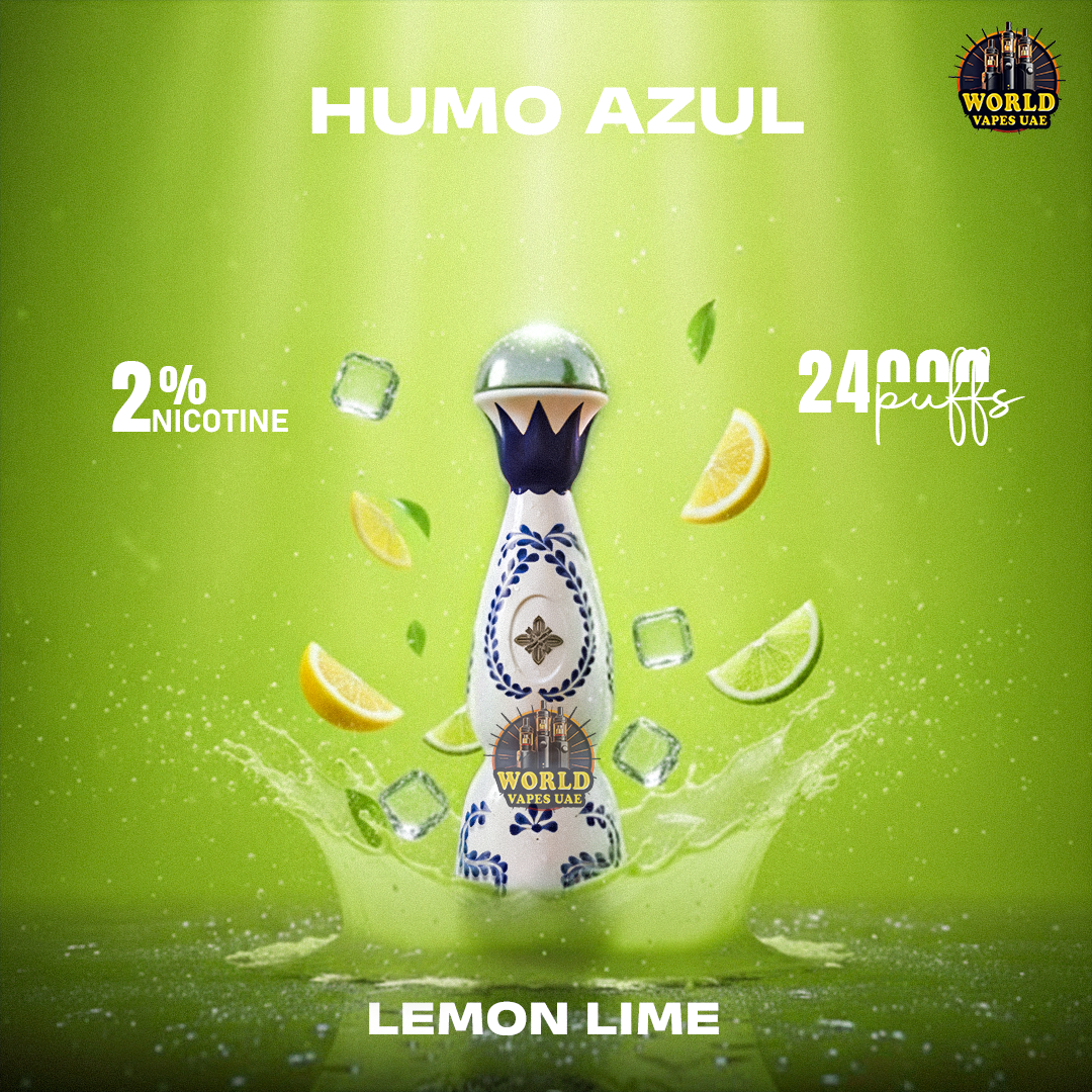 HUMO AZUL Lemon Lime disposable vape 24000 puffs 2% nicotine