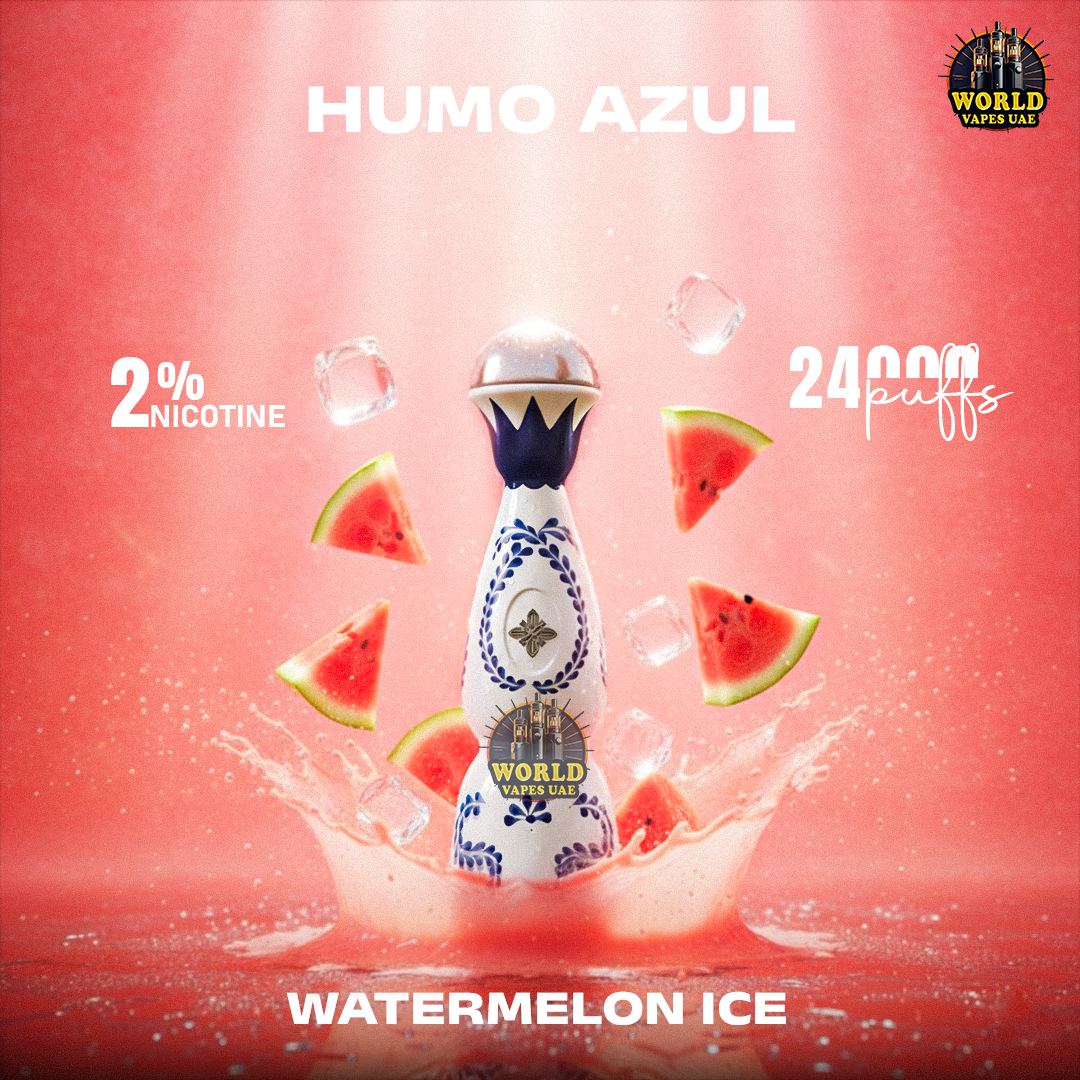 HUMO AZUL Watermelon Ice disposable vape 24000 puffs 2% nicotine