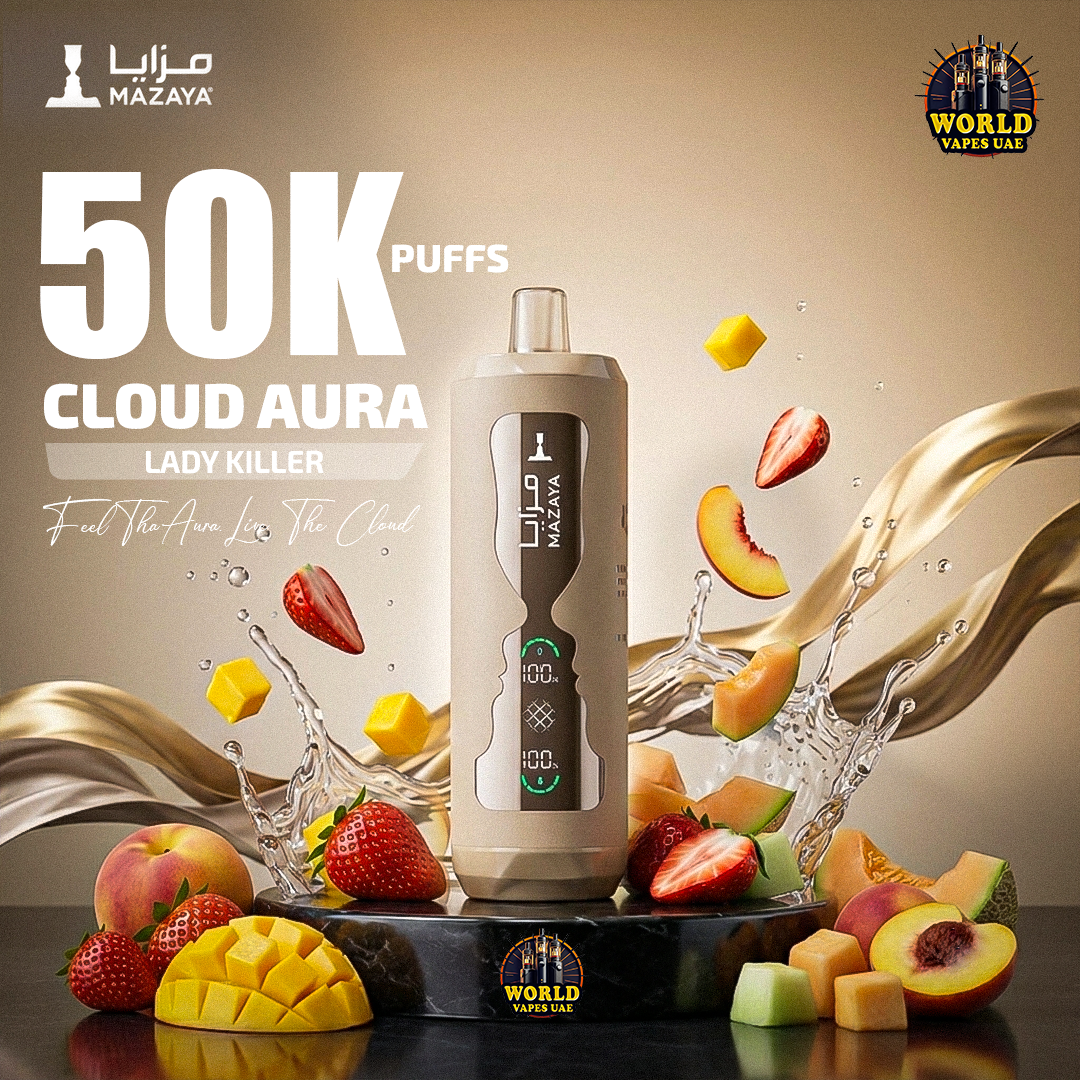Mazaya Cloud Aura 50K Disposable Vape