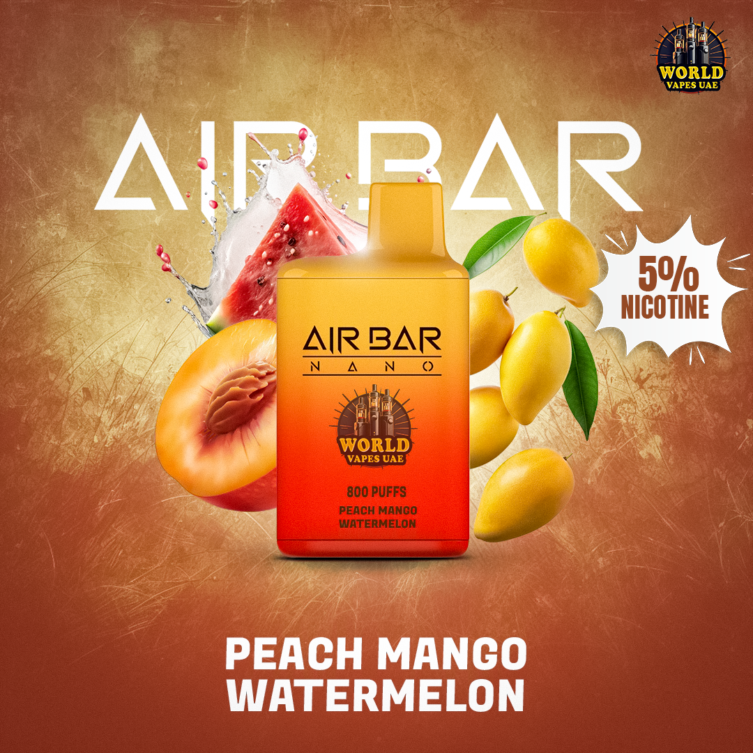 Airbar nano 800 puffs disposable vape in uae
