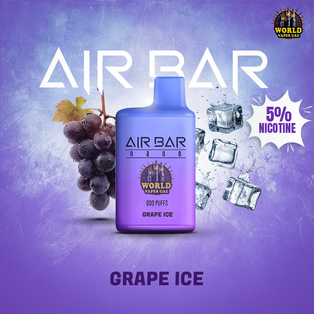 Airbar nano 800 puffs disposable vape in uae
