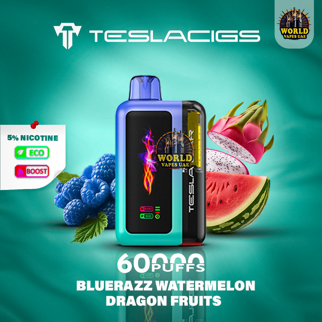 Teslacigs 60000 Puffs Smart Vape | World Vapes UAE
