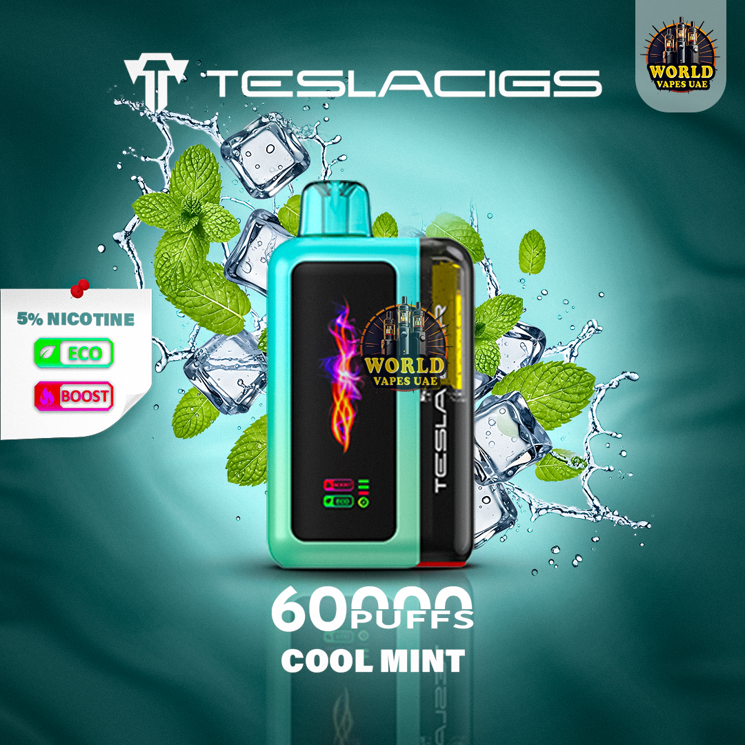 Teslacigs 60000 Puffs Smart Vape | World Vapes UAE