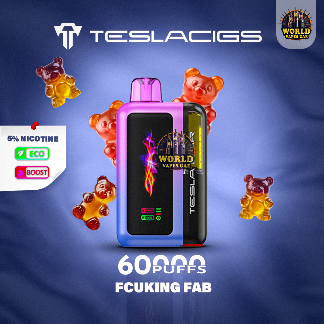 Teslacigs 60000 Puffs Smart Vape | World Vapes UAE