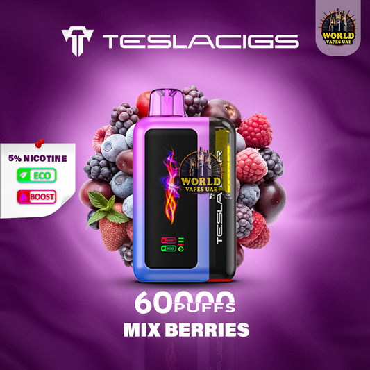Teslacigs 60000 Puffs Smart Vape | World Vapes UAE