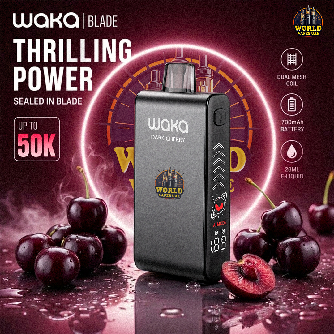 WAKA BLADE Disposable Vape – Up to 50K Puffs | Multiple Flavors
