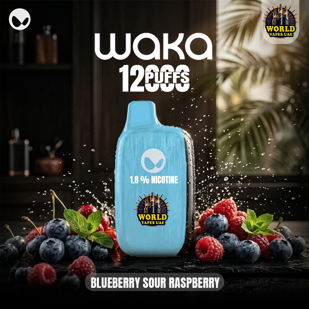 WAKA 12000 disposable vape 1.8% nicotine up to 12000 puffs