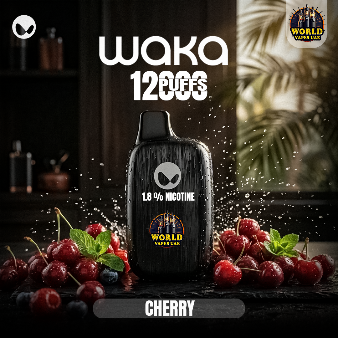 WAKA 12000 disposable vape 1.8% nicotine up to 12000 puffs