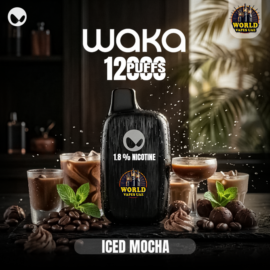 WAKA 12000 disposable vape 1.8% nicotine up to 12000 puffs