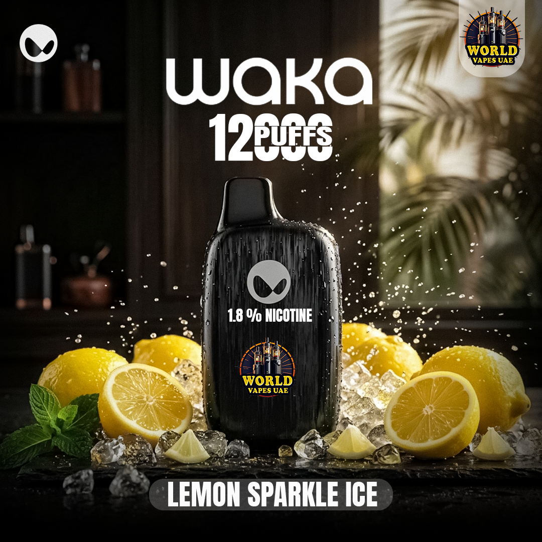 WAKA 12000 disposable vape 1.8% nicotine up to 12000 puffs