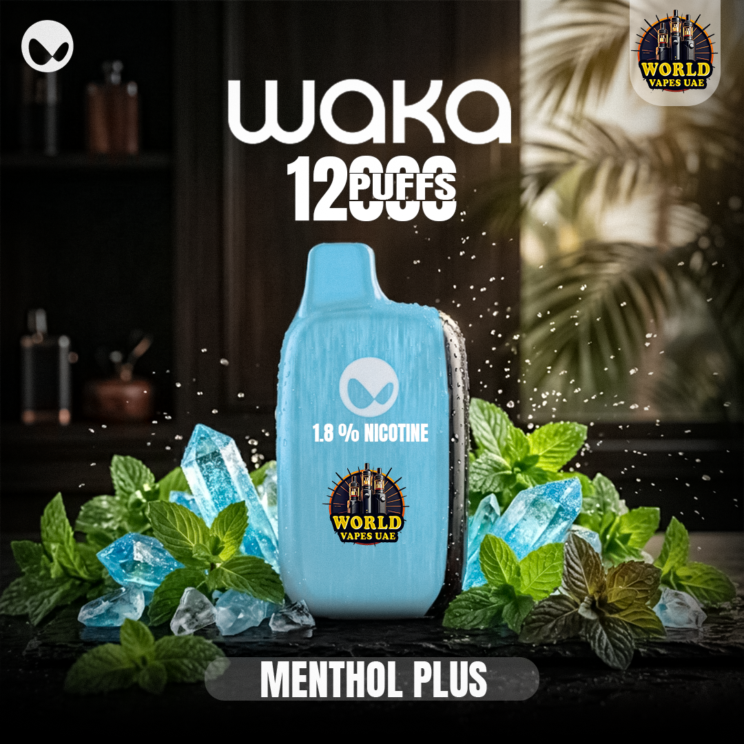 WAKA 12000 disposable vape 1.8% nicotine up to 12000 puffs