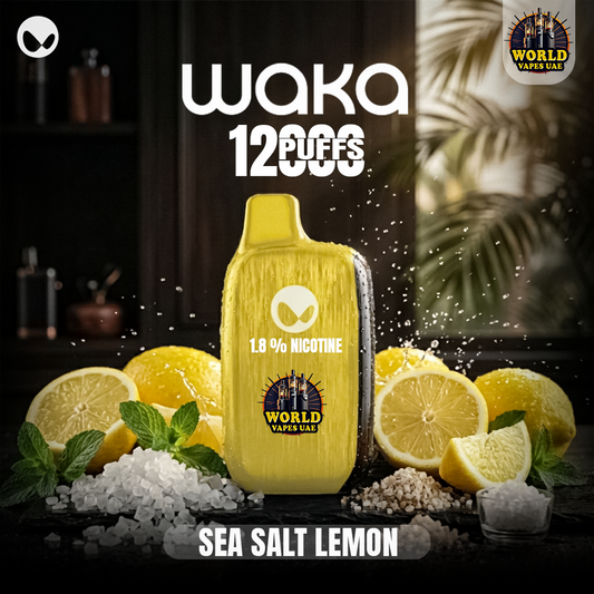 Buy WAKA 12000 Puffs Vape | 1.8% Nicotine | World Vapes UAE